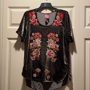 Johnny Was Velvet Top